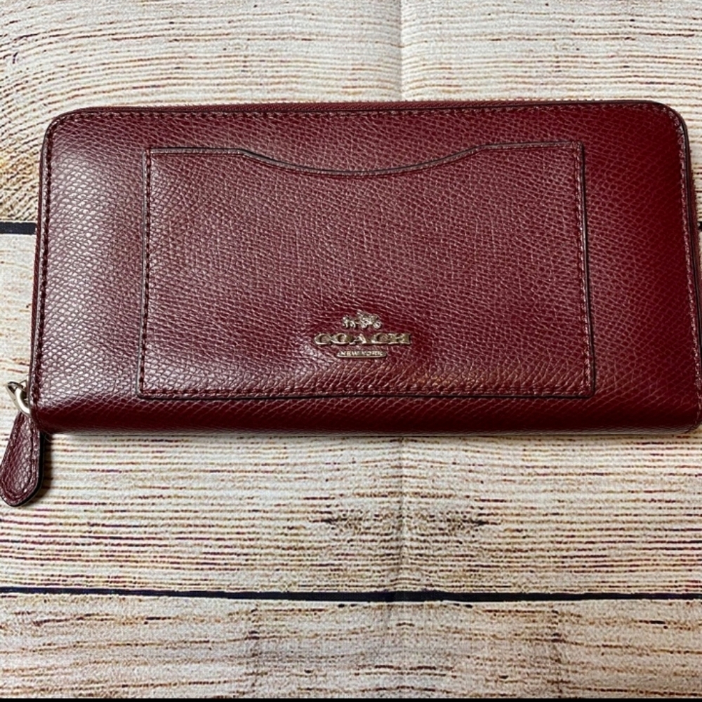 Coach Zip Around Wallet